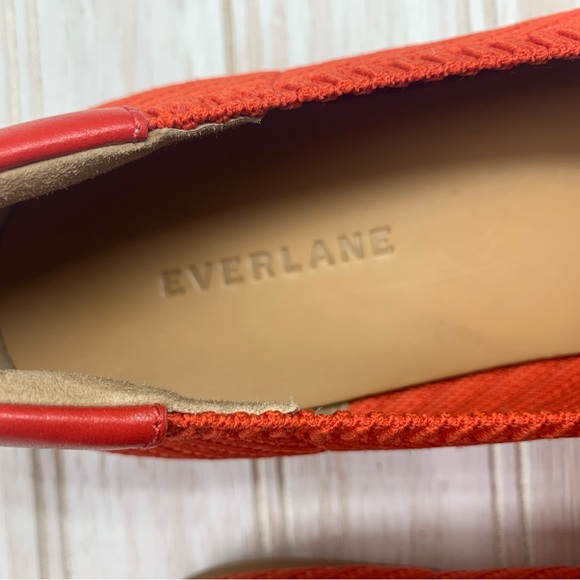 Everlane The Day Glove Flat Bright Red Knit Size 9 | Minimalist Flat - Picture 4 of 8